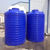5000L藍(lán)色塑料臥式儲(chǔ)罐